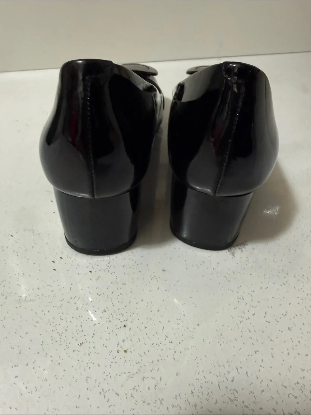 Michael Kors Black Patent Leather Ballet Flats